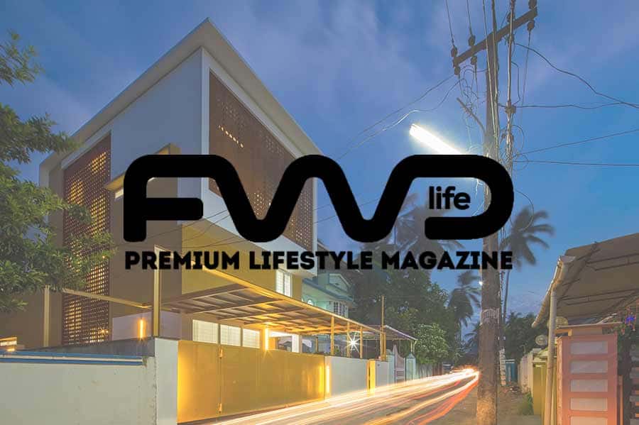 FWD Magazine Online features ‘The Breathing Wall Residence’
