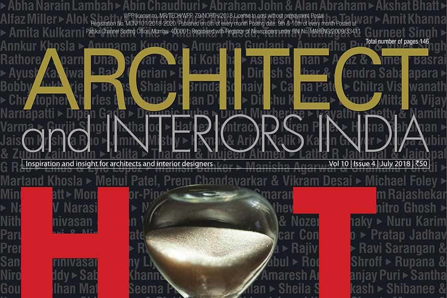 Architect and Interiors India reveals the Hot 100 list for 2018