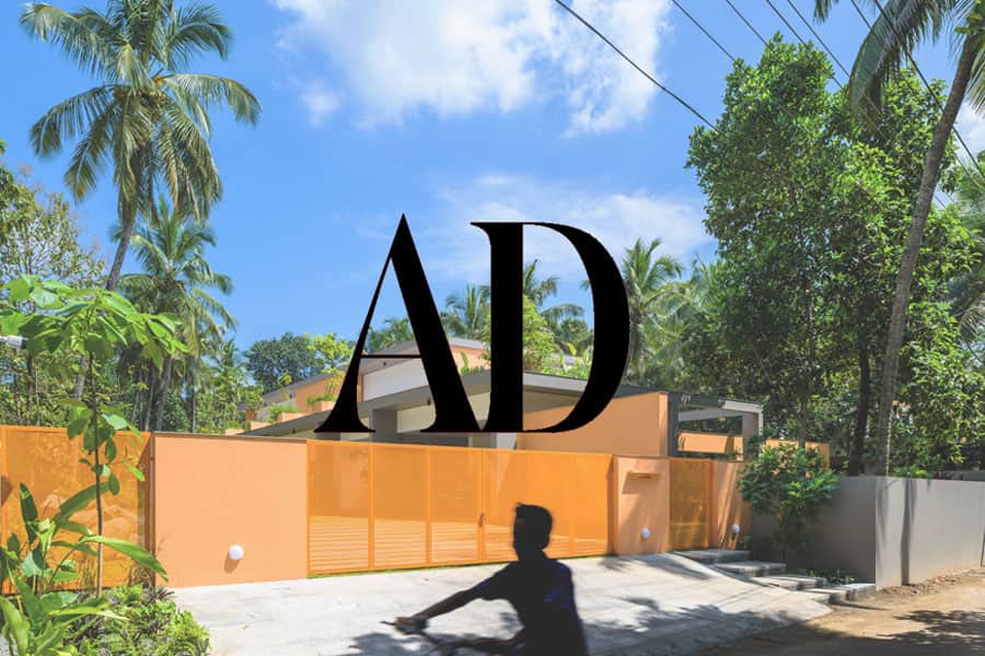 ‘The Colour Burst House’ featured by Architectural Digest India