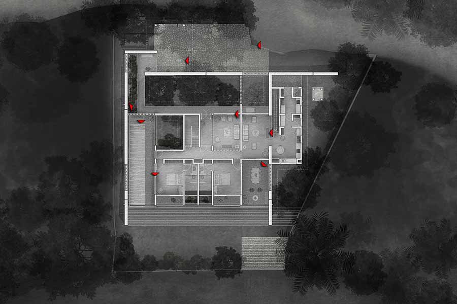 ‘The House That Meets The River’ | Presentation Sheets